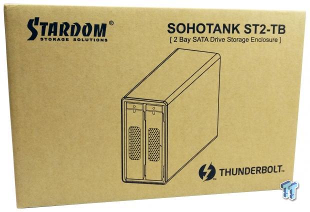 Stardom SOHOTANK ST2-TB Thunderbolt 2 Dual-Bay DAS Review 02 Stardom SOHOTANK ST2-TB Thunderbolt 2 Dual-Bay DAS Review 02