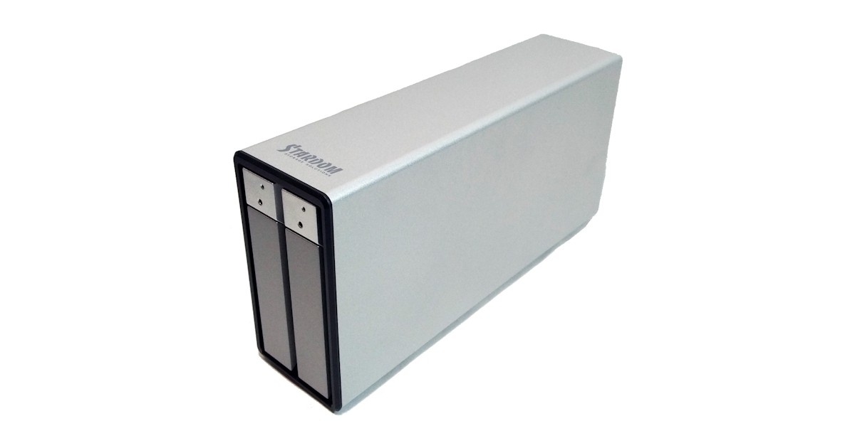 【希少】STARDOM SOHOTANK ST2-TB THUNDERBOLT Stardom SOHOTANK ST2-TB Thunderbolt 2 Dual-Bay DAS Review