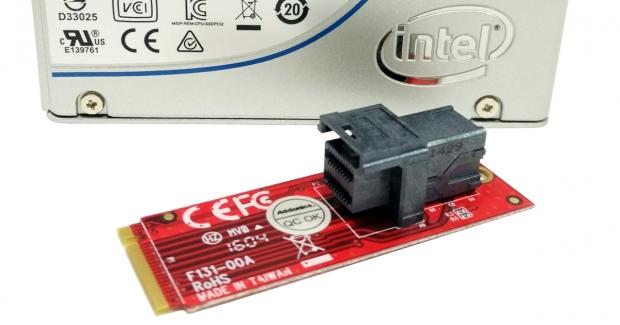 Addonics M.2 PCIe to SFF-8643 (U.2) Storage Adapter