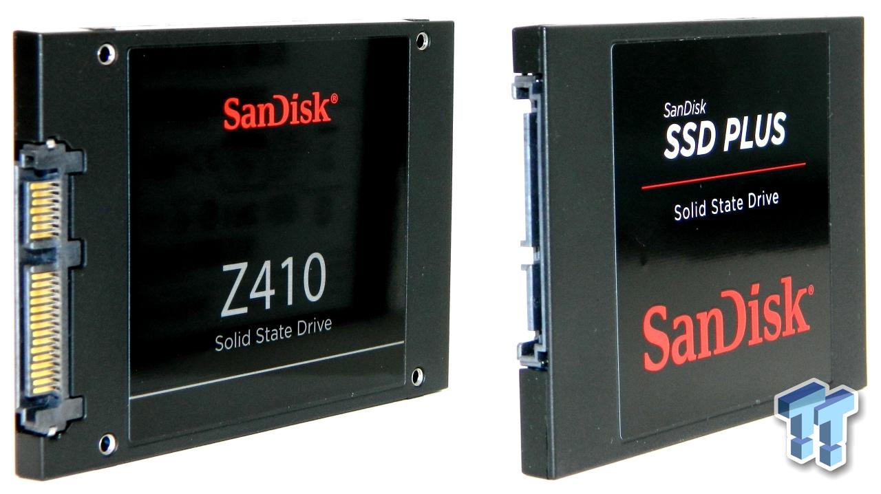SanDisk SSD Plus and Z410 SATA III Review TweakTown