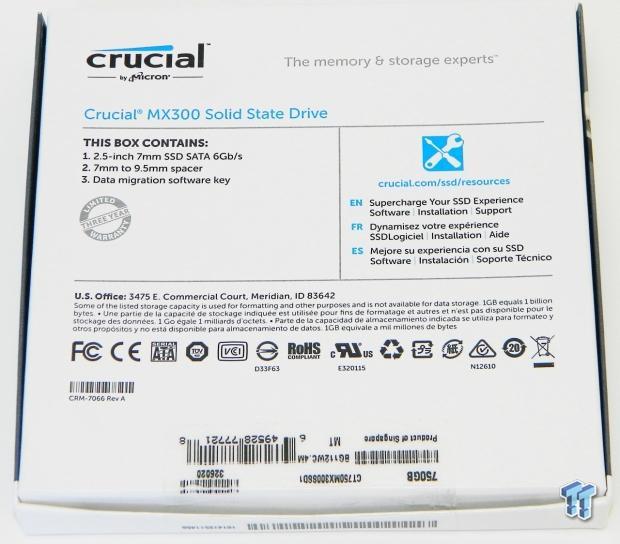 Crucial MX300 750GB SATA III SSD Review 05
