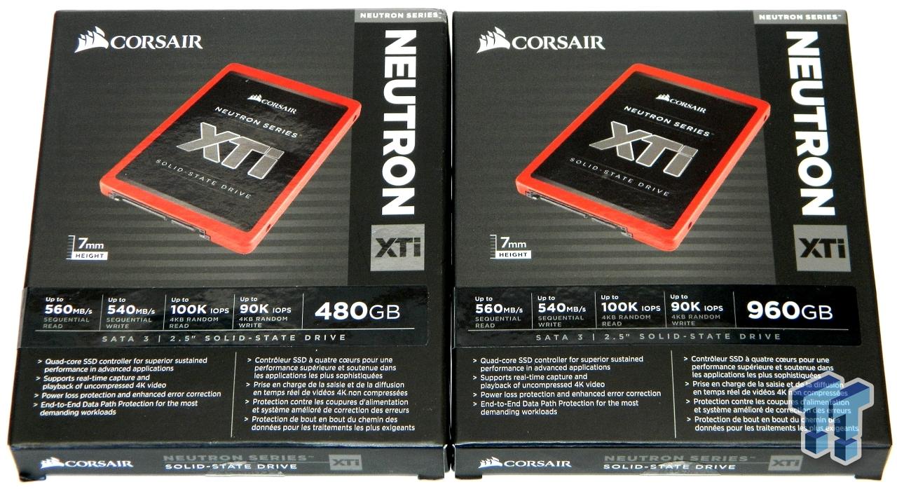 Corsair Neutron XTi 480GB & 960GB III SSD Review
