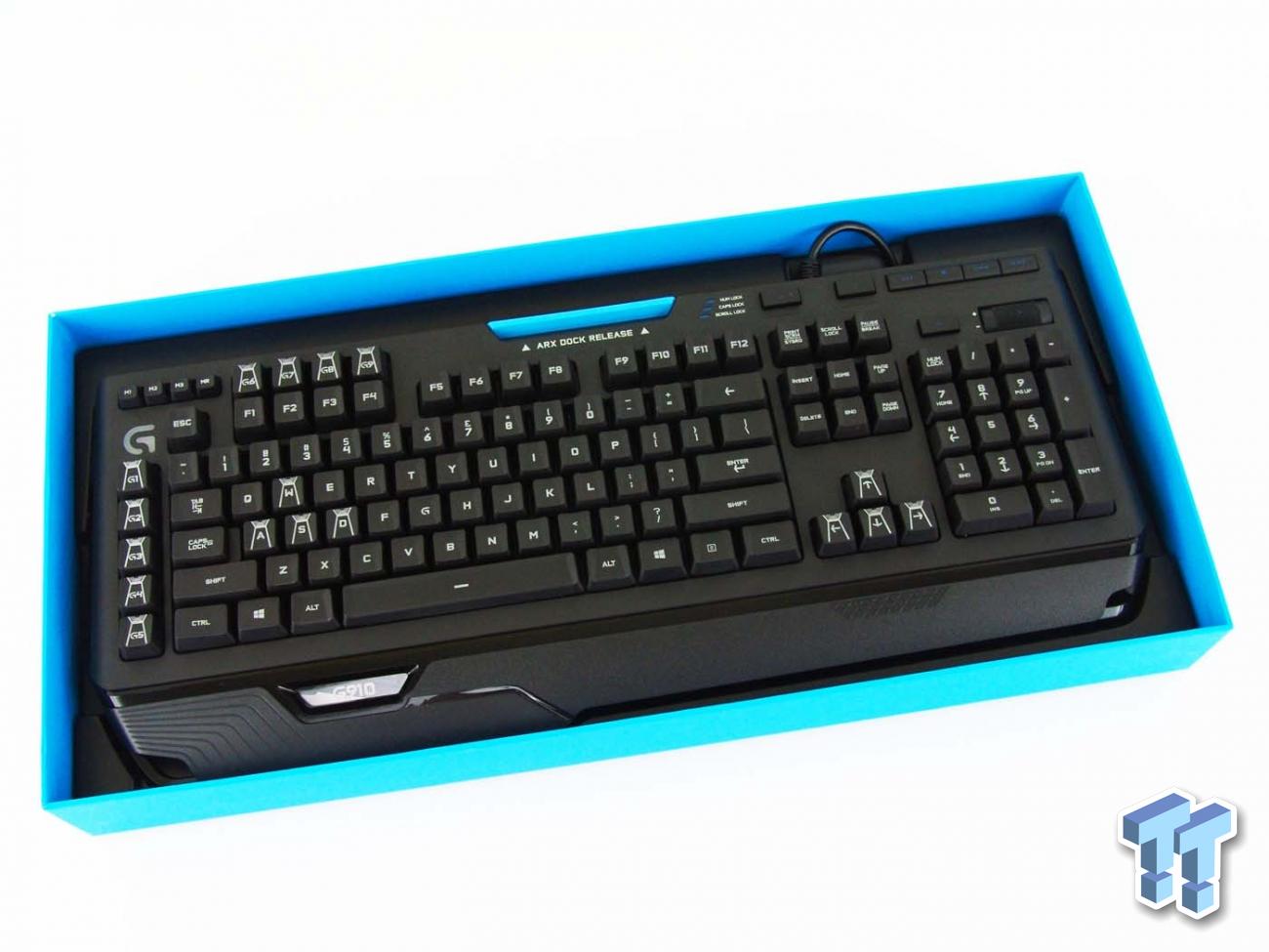 Logitech G910 Orion Spark Mechanical Gaming Keyboard Review