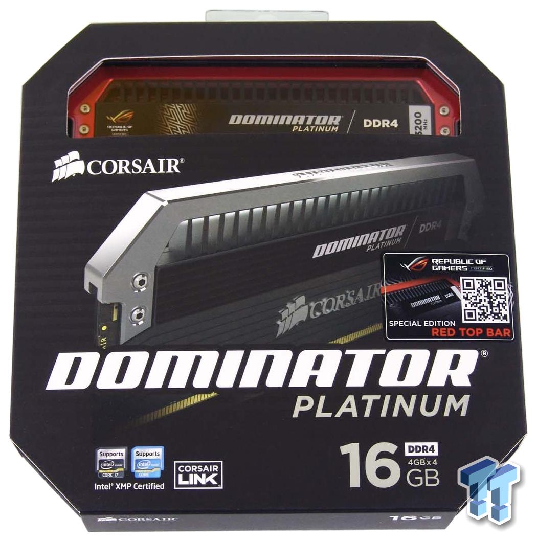 Corsair Platinum ROG 16GB Memory Kit Review