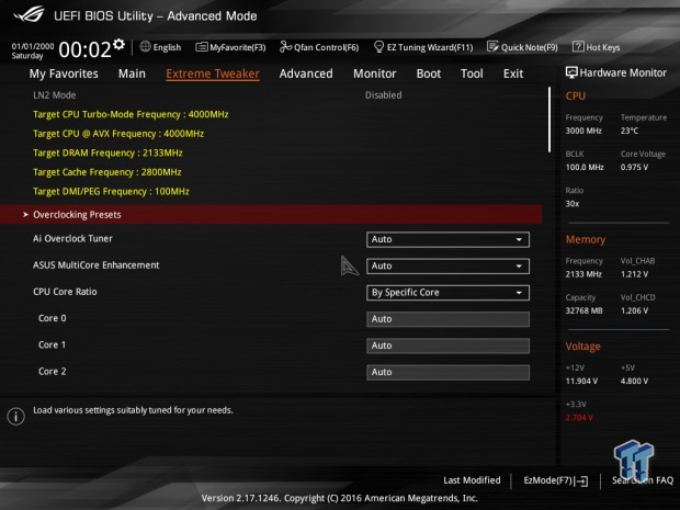 ASUS ROG Rampage V Edition 10 (Intel X99) Motherboard Review 58 ASUS ROG Rampage V Edition 10 (Intel X99) Motherboard Review 58
