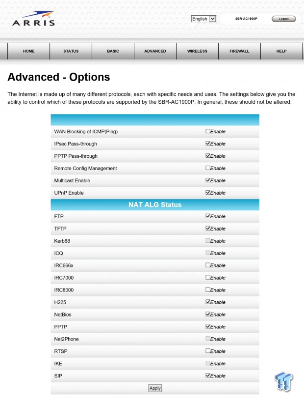 ARRIS SURFboard SBR-AC1900P RipCurrent Wireless Router Review 24