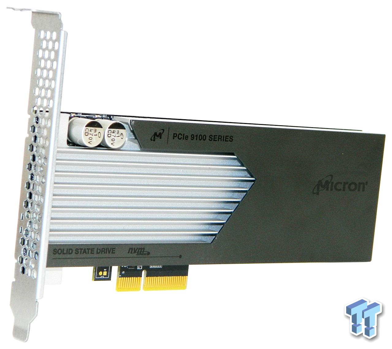 Micron 9100 MAX 2.4TB Enterprise PCIe NVMe SSD Review