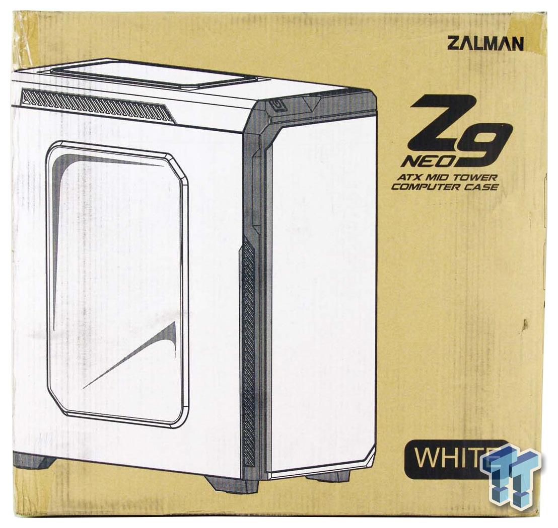 Zalman Z9 Neo White Midi-Tower Blanco - Caja de Ordenador (Midi-Tower, PC,  Blanco, ATX,Micro