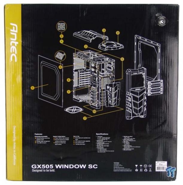 Antec GX505 Window SC Mid-Tower Chassis Review 04