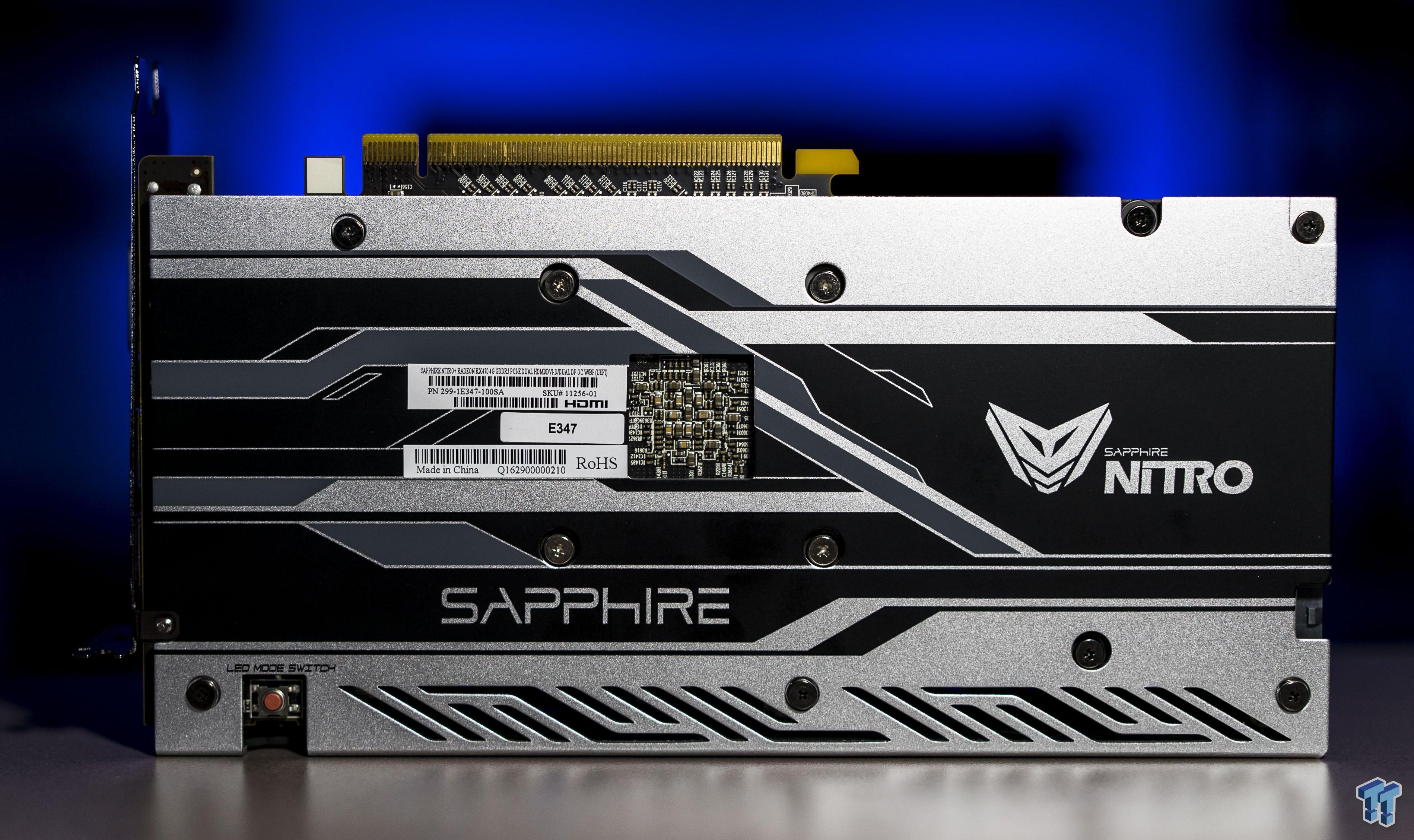 Sapphire Nitro Radeon Rx 470 4gb Silent 1080p 60fps Gaming Tweaktown