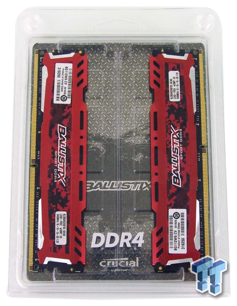 erektion buket Perennial Crucial Ballistix Sport LT DDR4-2400 16GB RAM Kit Review