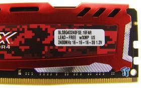 Crucial Ballistix Sport LT DDR4-2400 16GB RAM Kit Review