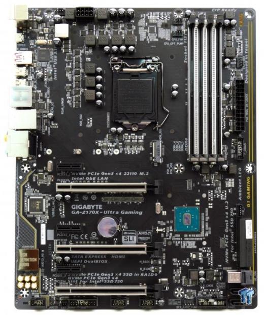 GIGABYTE Z170X-Ultra Gaming Motherboard Review 17