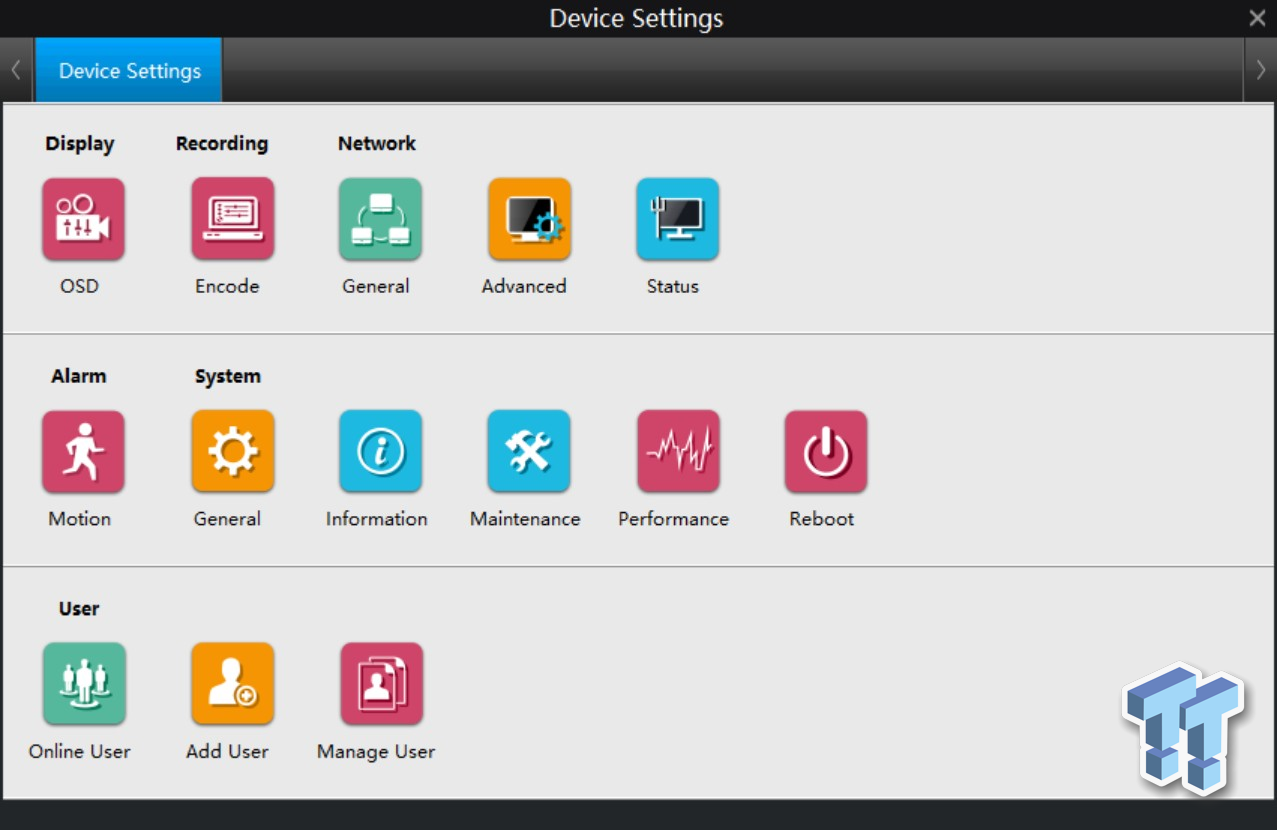 reolink device settings