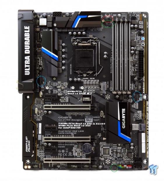 GIGABYTE Z170X-Designare Motherboard Review 06