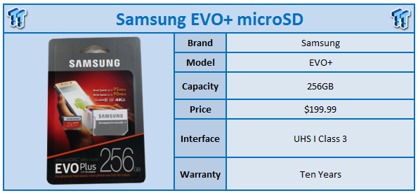 Samsung hot sale evo+ 256gb