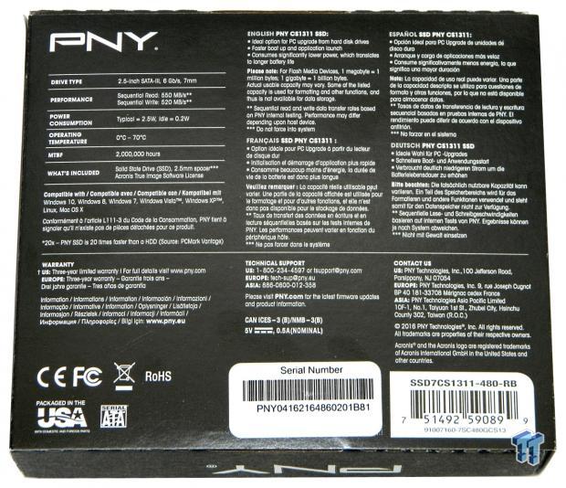 PNY CS1311 SSD Review (120GB/480GB)
