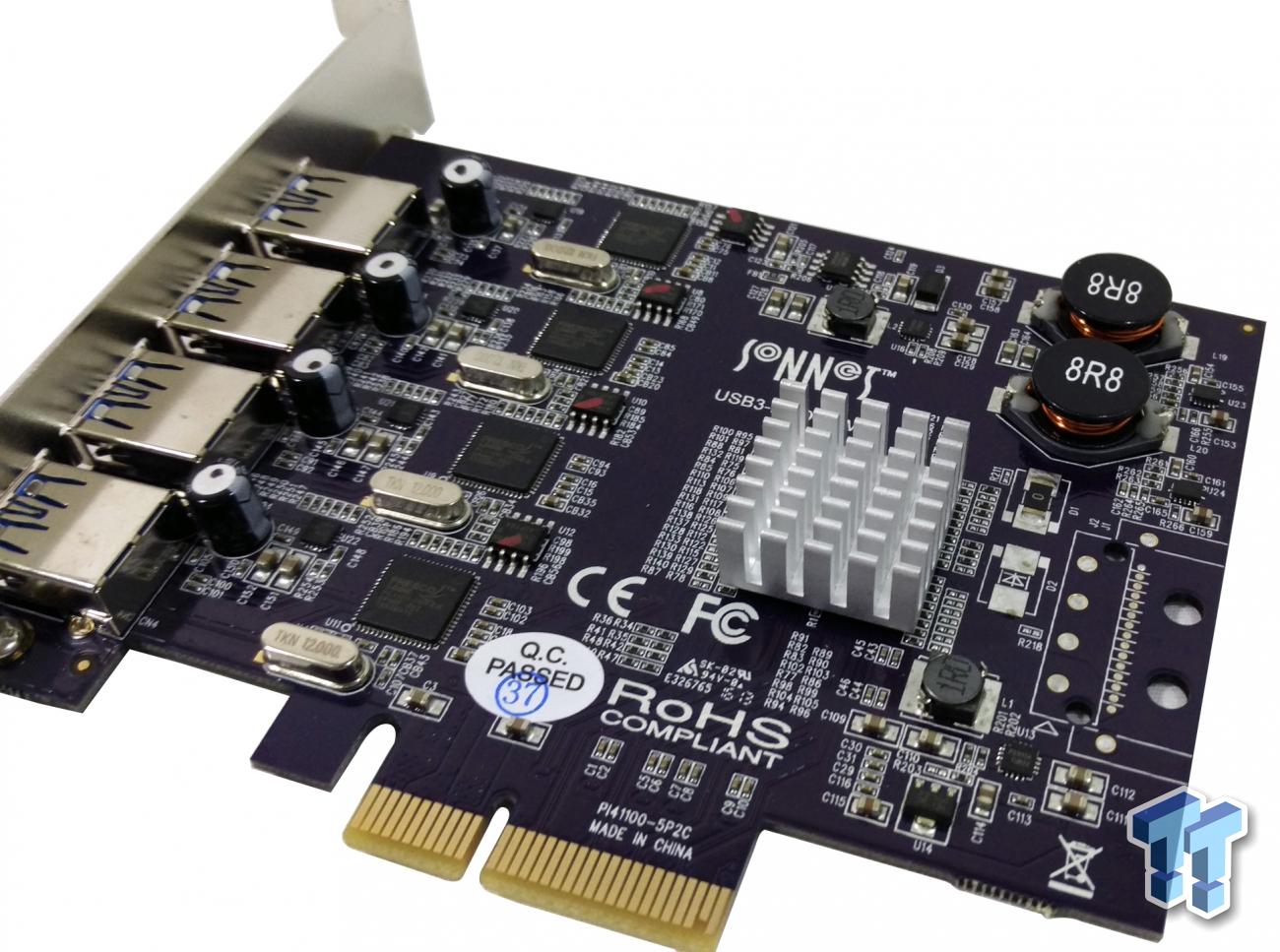 Sonnet Allegro Pro Four-Port USB 3.0 PCIe Card Review