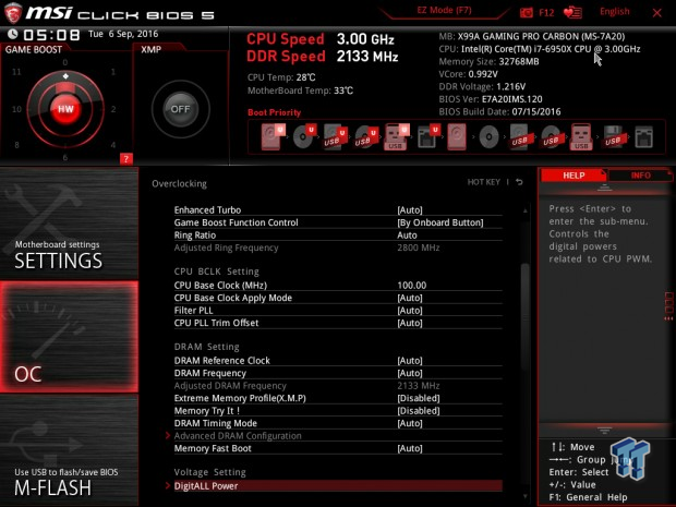 MSI X99A Gaming Pro Carbon Motherboard Review 53