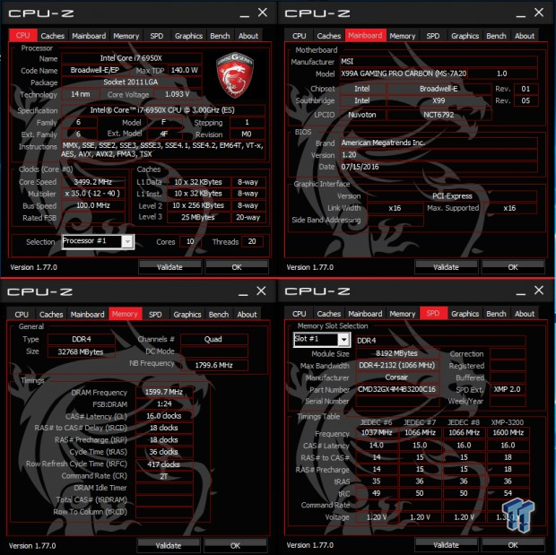 MSI X99A Gaming Pro Carbon Motherboard Review 70