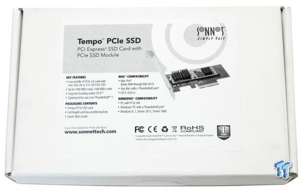 Sonnet Tempo AHCI PCIe AIC SSD Review 03