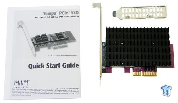 Sonnet Tempo AHCI PCIe AIC SSD Review 05