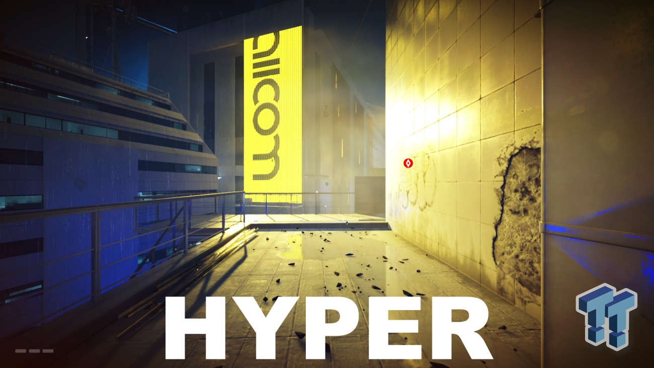 Mirror's Edge Catalyst Hyper Settings 1440P, GTX 1080