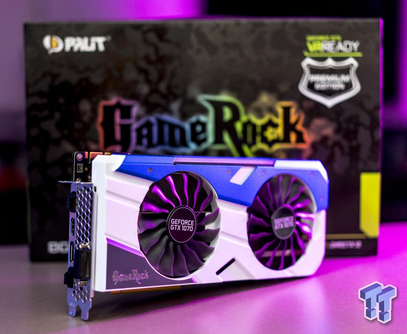 Palit GeForce GTX 1070 GameRock Premium Edition Review | TweakTown