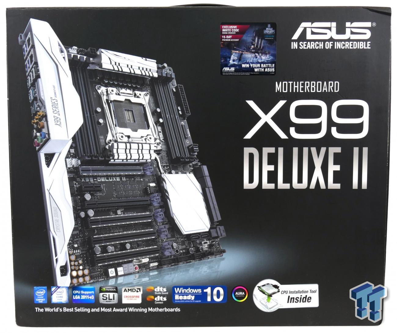ASUS X99-Deluxe II Motherboard Review
