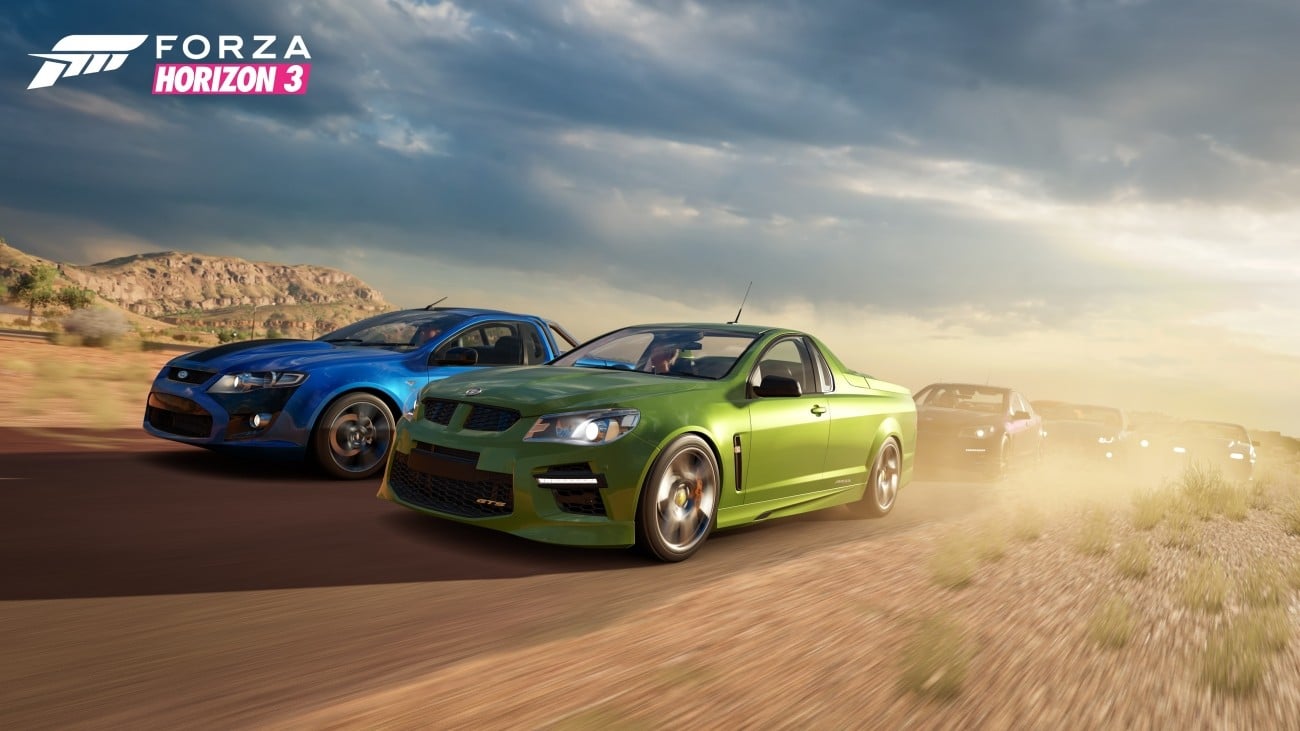 Forza Horizon 3 está gratuito esse final de semana