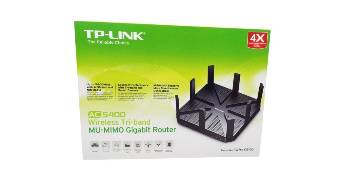 TP-Link Archer C5400 802.11ac Wireless Router Review