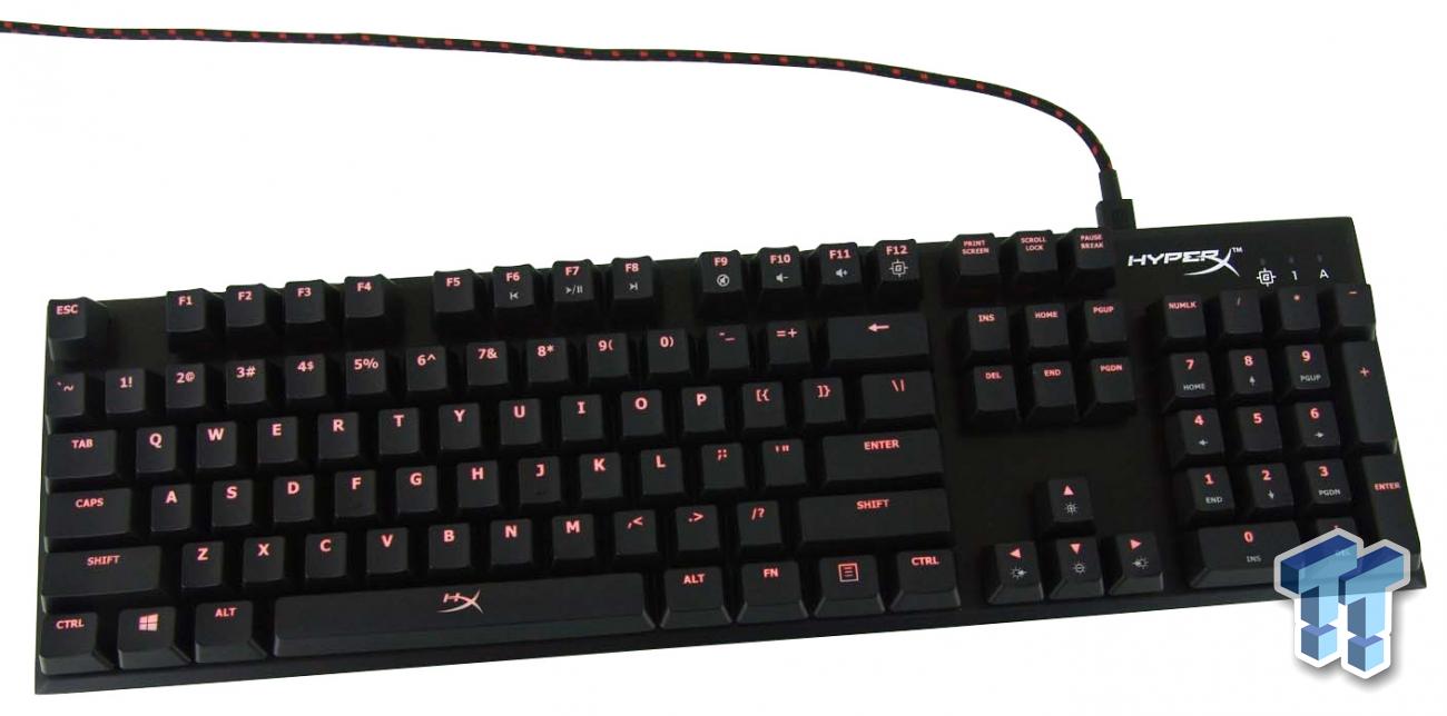 HyperX ALLOY FPS Mechanical Gaming Keyboard Review TweakTown