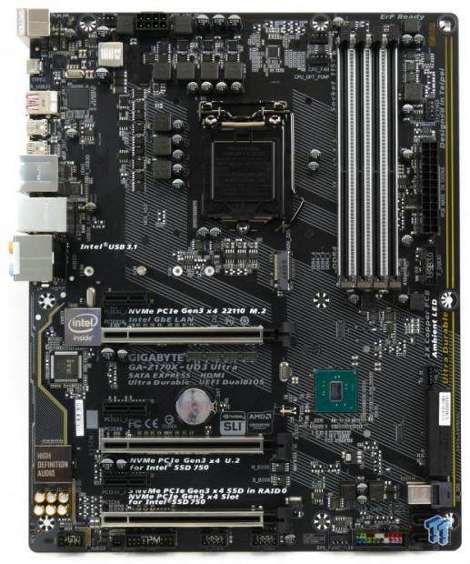 Gigabyte Z170x Ud3 Ultra Motherboard Review Tweaktown