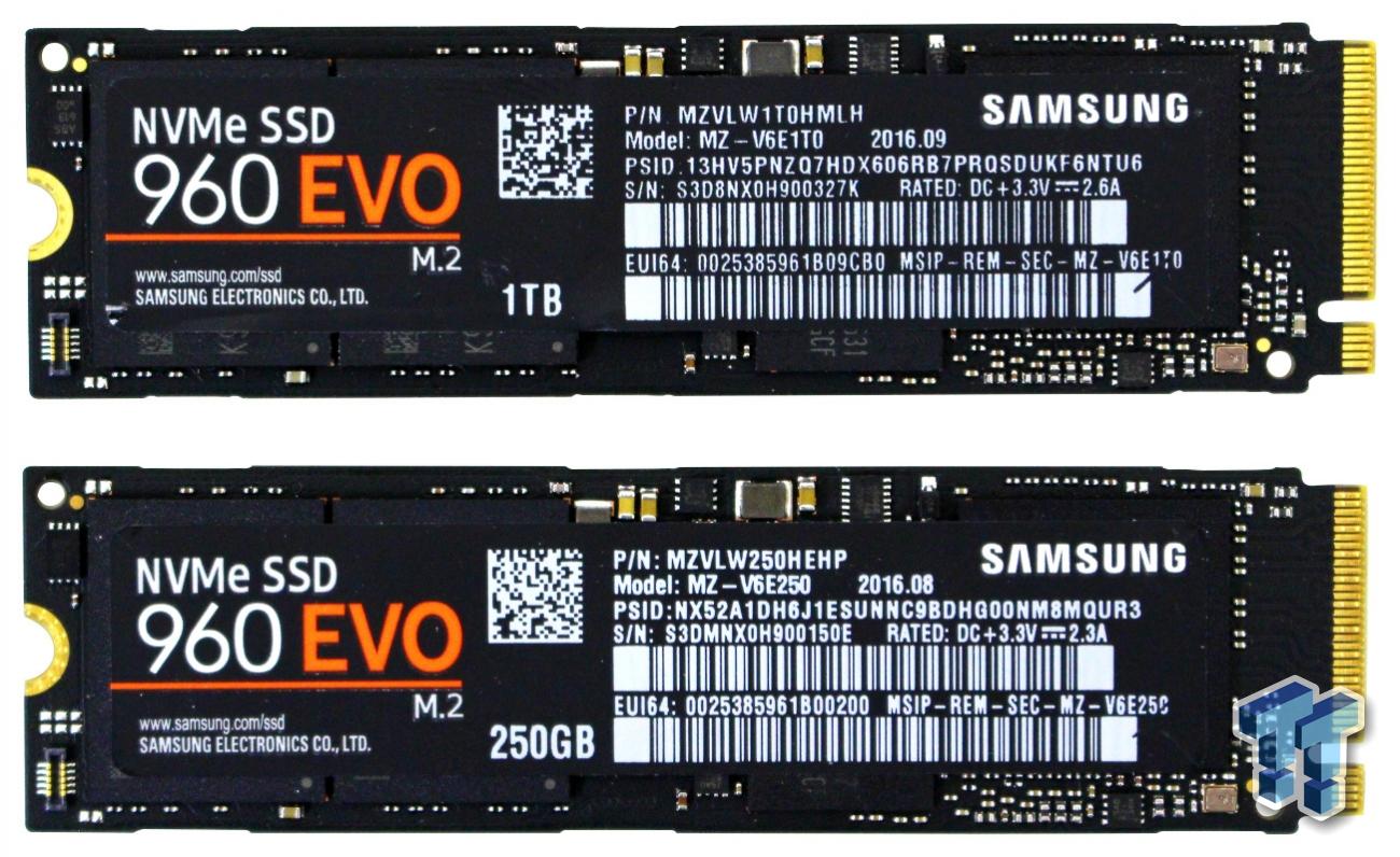 Monarchy Annual arc Samsung 960 EVO 1TB 1TB & 250GB M.2 NVMe PCIe SSD Review | TweakTown