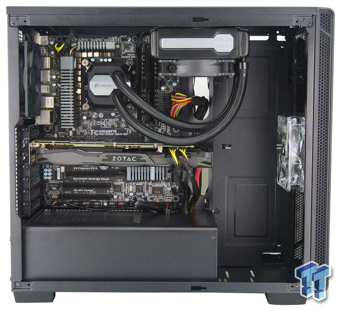gammelklog Repaste isolation Corsair Carbide 270R Mid-Tower Chassis Review