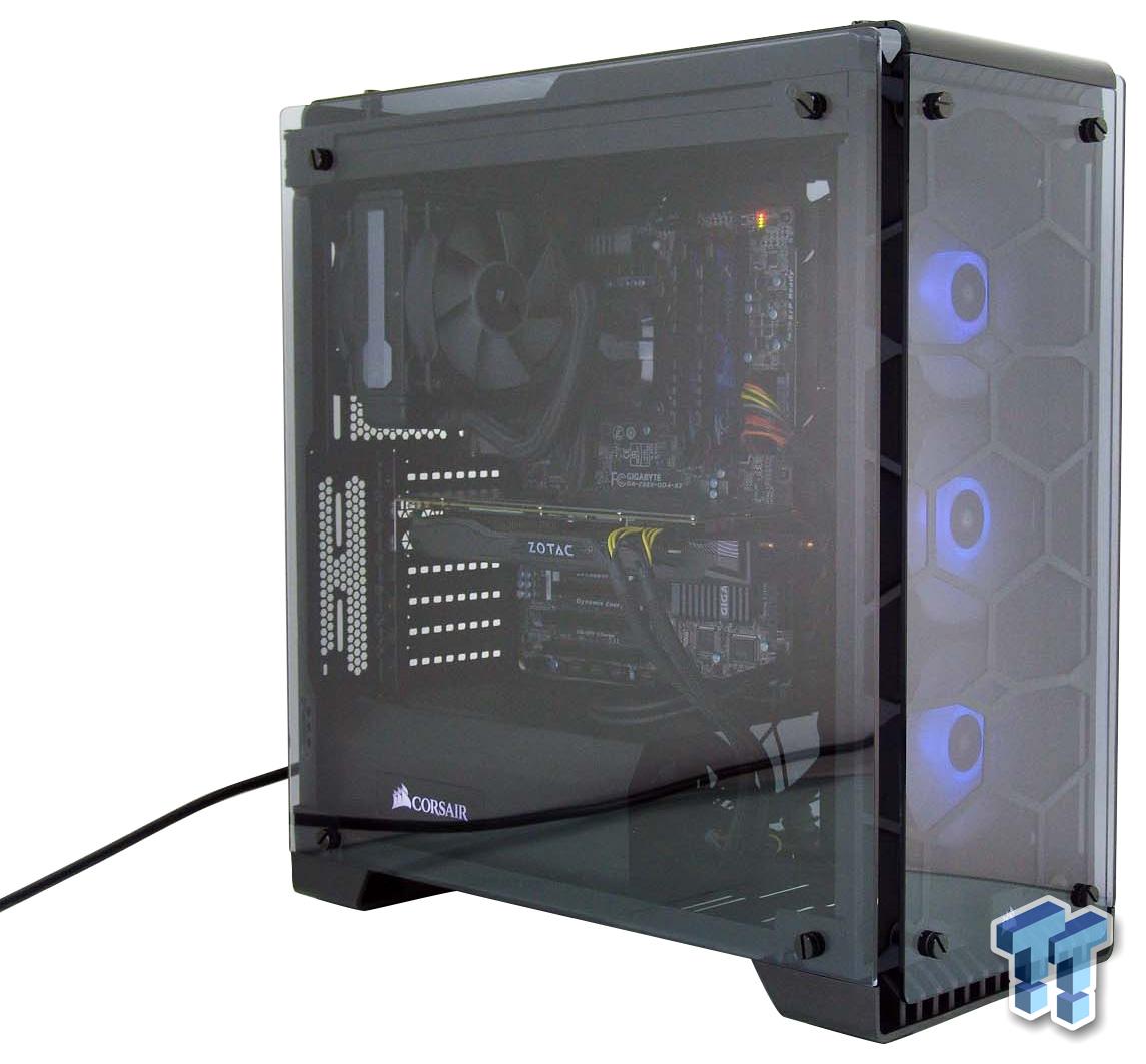 hensigt Seks Watchful Corsair Crystal 570X RGB Tempered Glass Chassis Review