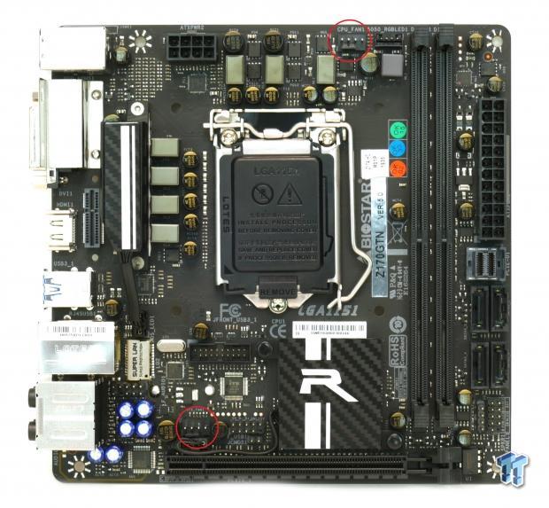 BIOSTAR Racing Z170GTN Mini-ITX Motherboard Review 06