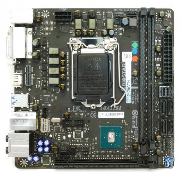 BIOSTAR Racing Z170GTN Mini-ITX Motherboard Review 16