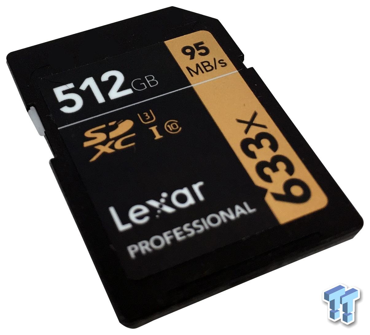 Lexar Professional 512GB SDXC UHS-I Memory Card Review