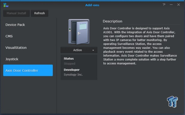 webcam synology surveillance station