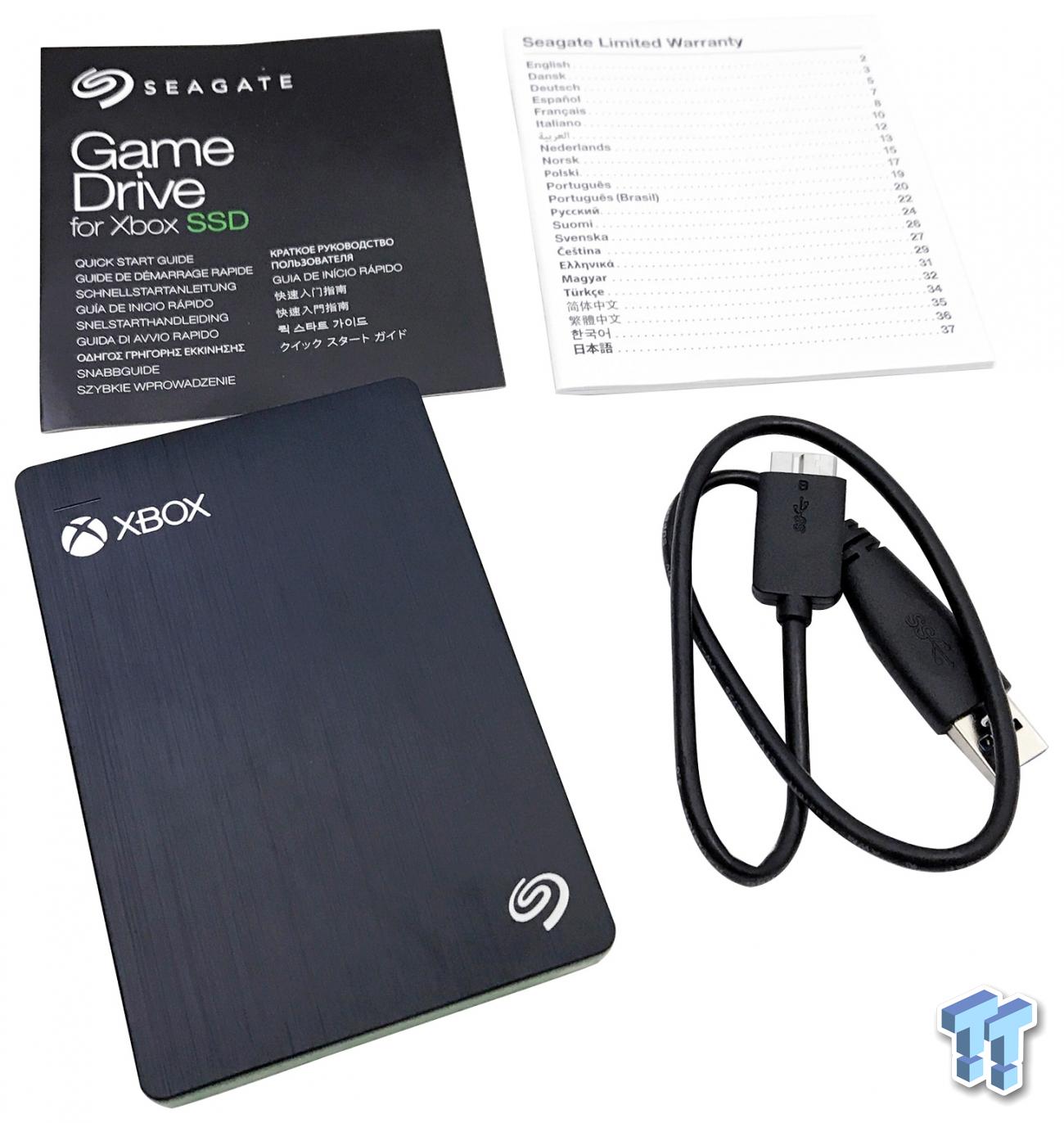 Test du Disque SSD Game Drive pour Xbox de Seagate - Test et News