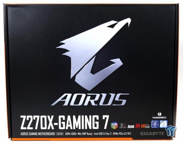 AORUS Z270X-GAMING 7 Motherboard Review 03