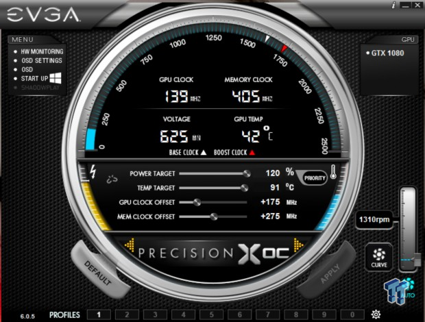 setup evga precision x osd