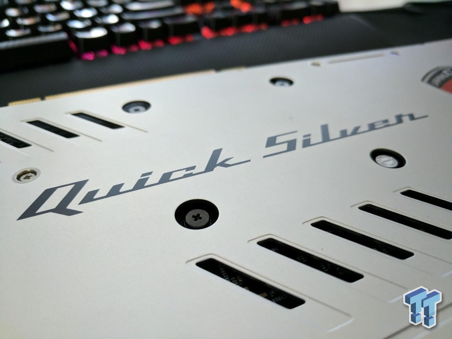 MSI GeForce GTX 1070 QuickSilver 8G - Slick, Fast, Cool 11