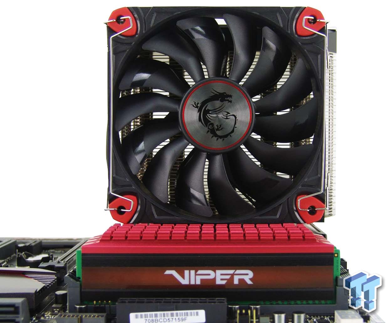 MSI CORE FROZR L CPU Cooler Review