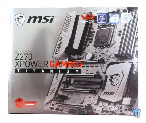 MSI Z270 XPower Gaming Titanium Motherboard Review