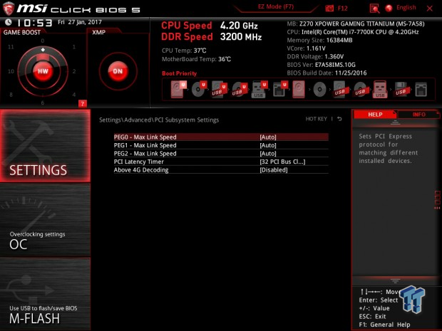 Open Gallery MSI Z270 XPower Gaming Titanium Motherboard Review 44