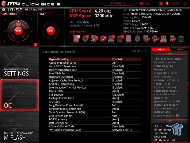 Open Gallery MSI Z270 XPower Gaming Titanium Motherboard Review 67