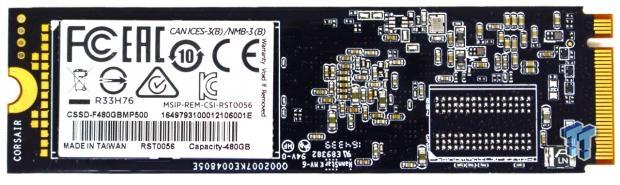 Corsair Force MP500 480GB M.2 NVMe PCIe SSD Review 08