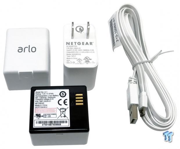 charger for arlo pro